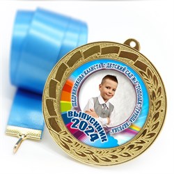 Медаль металлическая 70 мм стандарт. Арт. 15 6643 6643
