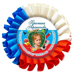 Наградная розетка именная. Арт. 2 6729 6729