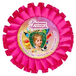 Наградная розетка именная. Арт. 11 6738 6738