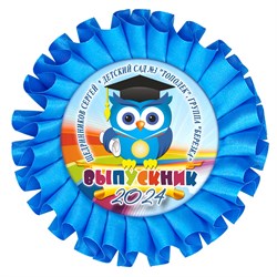 Наградная розетка именная. Арт. 40 6796 6796