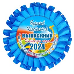 Наградная розетка именная. Арт. 46 6802 6802