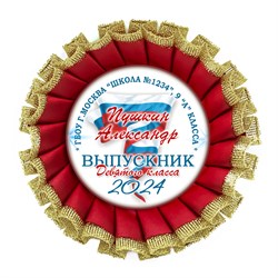 Розетка Premium. Выпускник 9 класса. Арт. 7296 7296