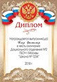 Диплом Выпускника 1 класса. Арт. 7243