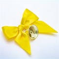 Бант с колокольчиком. Жёлтый. 10471 - фото 6399