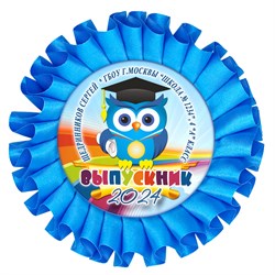 Наградная розетка именная. Арт. 7056 7056