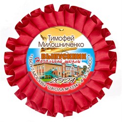 Наградная розетка именная. Арт. 7062 7062