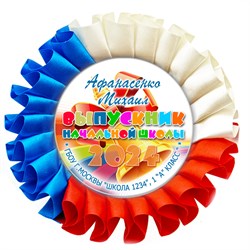 Наградная розетка именная. Арт. 7069 7069