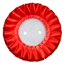 Розетка для значков D56мм. Красный. 7370
