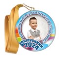 Медали закатные на ленте. "Эконом". Арт. 19 6039 6039 - фото 10850